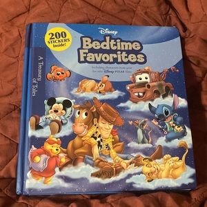 Disney Bedtime Favorites: A Treasury of Tales With 200 Stickers Inside